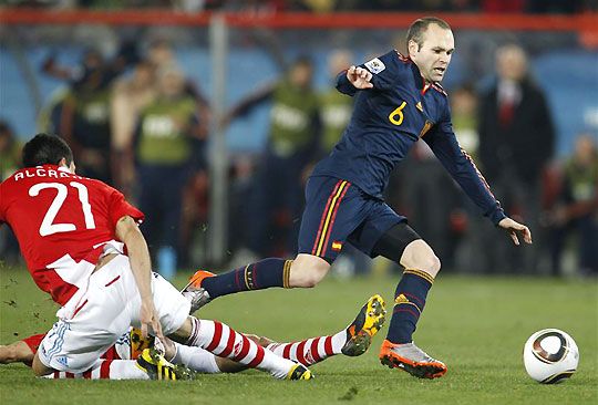 Iniesta kiismerhetetlen cseleire szükségük lesz a spanyoloknak a hollandok ellen is (fotó: Action Images)