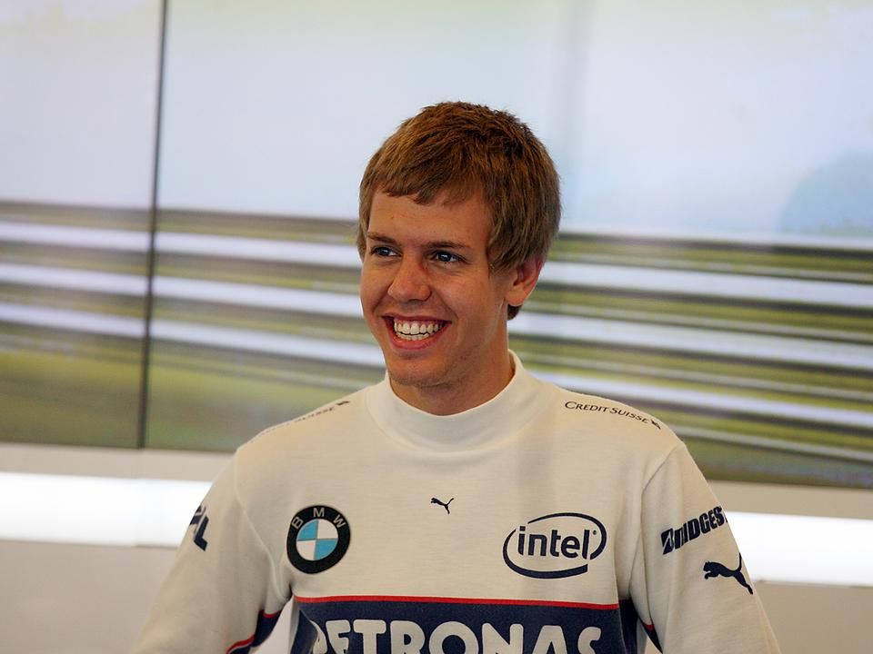 Sebastian Vettel tíz évvel ezelőtt Amerikában mutatkozott be a Formula–1-ben (Fotó: AFP)