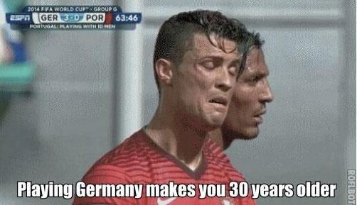 A németek elleni játék ennyivel öregítené az embert? (Forrás: 101greatgoals.com)