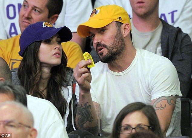 Megan Fox és férje, Brian Austin Green (Fotó: Daily Mail)