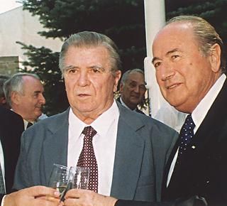 In Budapest with Ferenc Puskás
