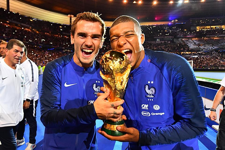 2018-ban világbajnoki címet szerzett a francia válogatottal (Fotó: AFP)