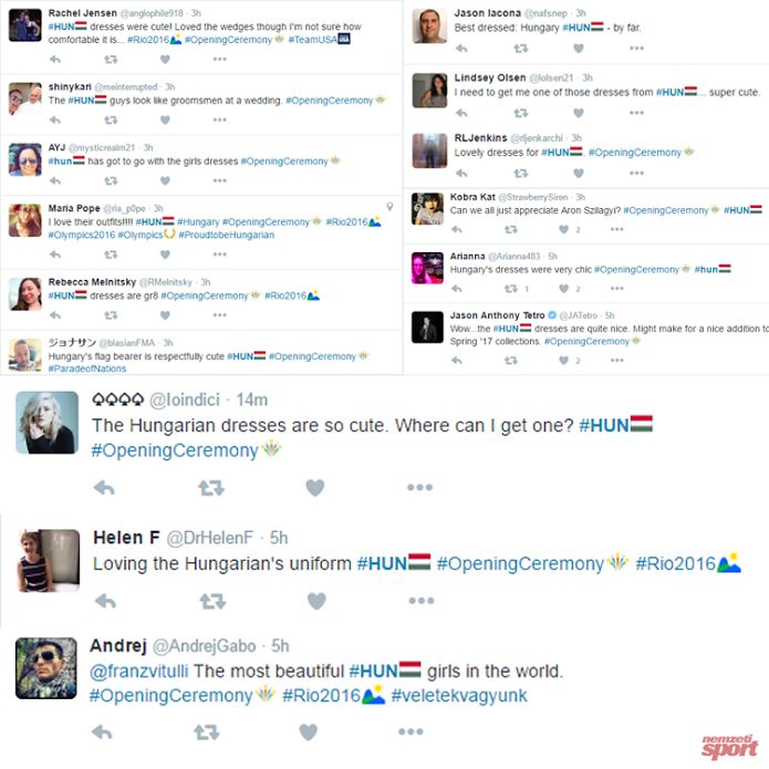A Twitteren sokan foglalkoznak a magyar formaruhával