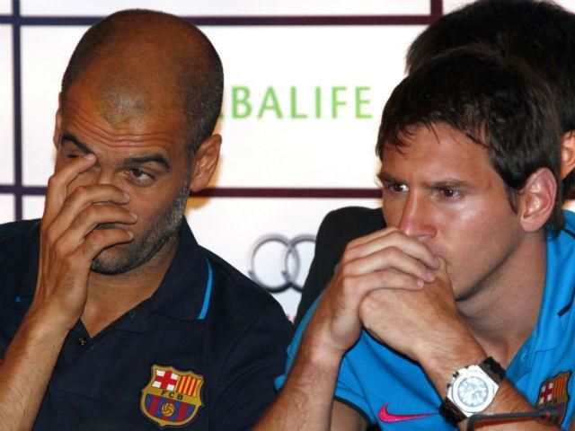 Guardiola és Messi Münchenben dolgozhattak volna együtt (Fotó: Reuters)
