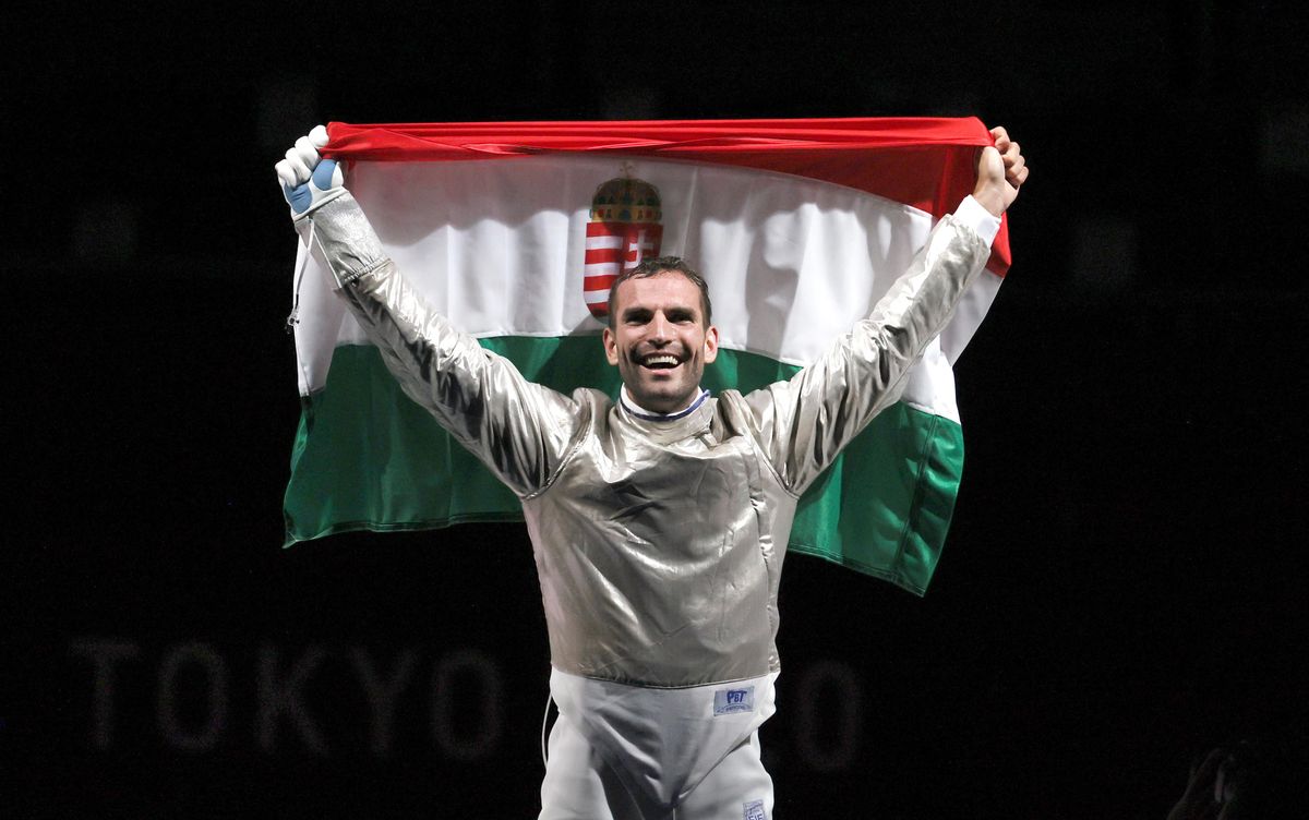 A kardozó Szilágyi Áron Párizsban sorozatban negyedik egyéni olimpiai aranyát nyerheti meg (Fotó: Mirkó István)