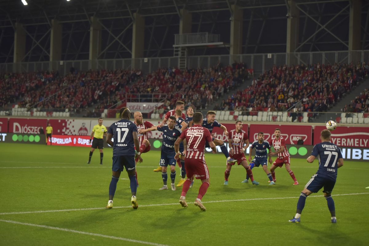 A Sepsi második gólját megelőző pillanat (Fotó: Tókos Csaba)