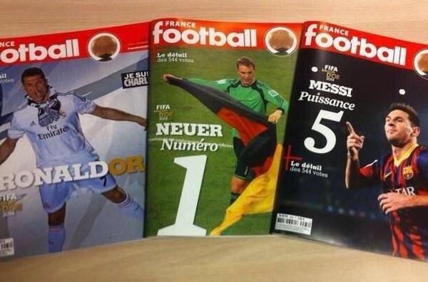 Bármi lesz, a France Footballnál felkészültek. Melyik lesz a holnapi címlap?