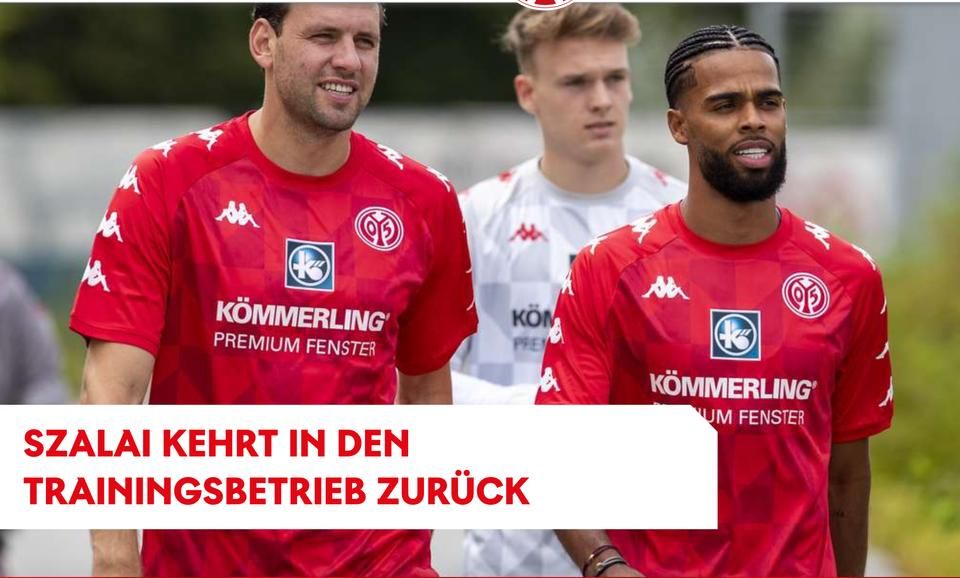 A Mainz honlapja számolt be arról, hogy Szalai újra az első kerettel edzhet majd, ha visszatér a magyar válogatottól