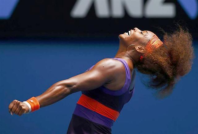 Serena Williams önmagát meg-, ellenfelét pedig kiütötte