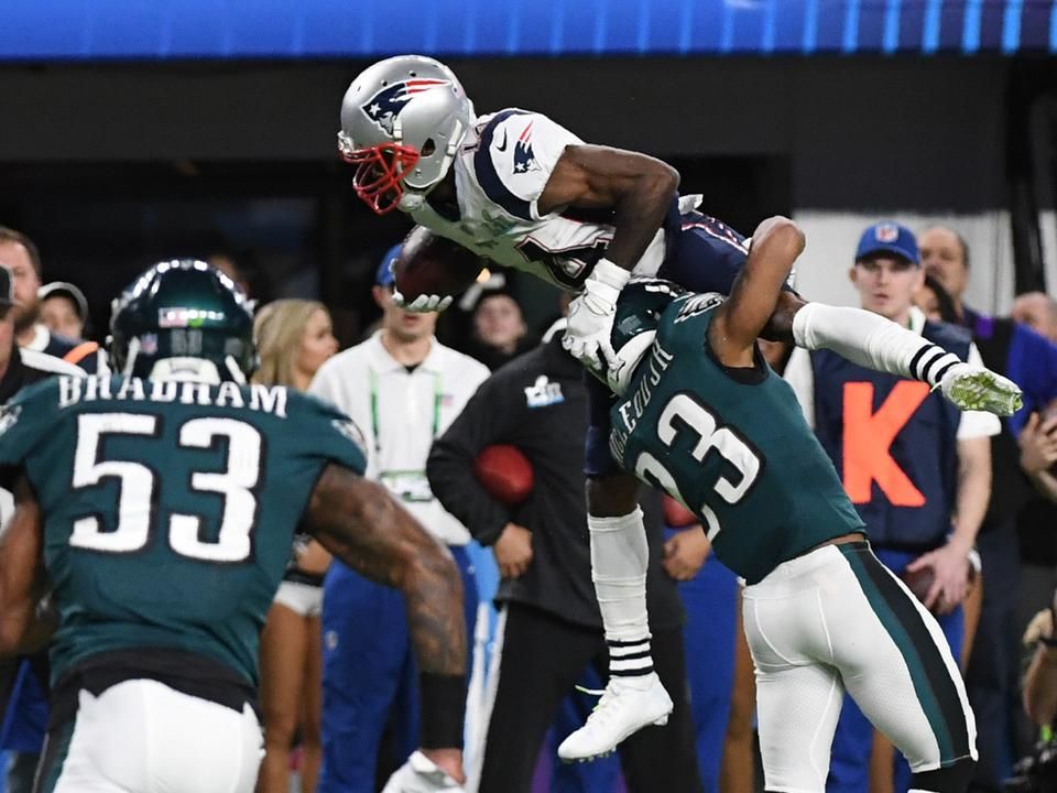 Brandin Cooks tavaly a Patriots játékosaként elbukott a fináléban – most a New England ellen nyerne gyémántgyűrűt (Fotó: AFP)