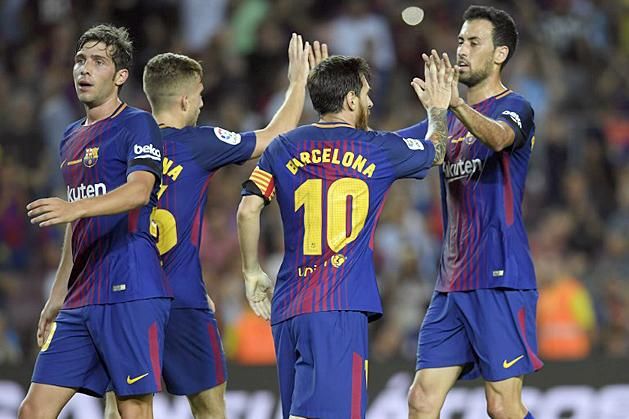 A Barca két góllal nyert a Betis ellen (Fotó: AFP)