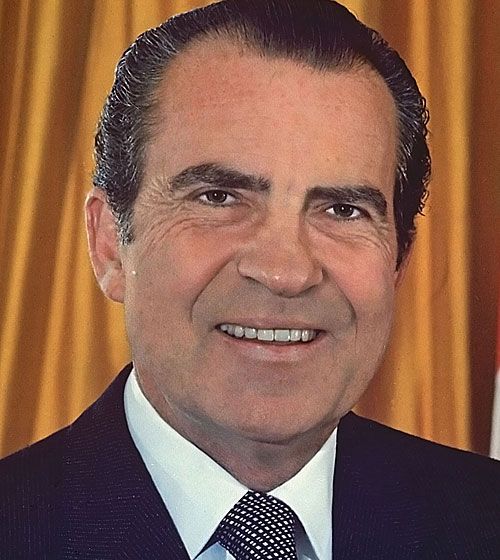 Richard Nixon, orrában az ereje (Fotó: imagozone.com)