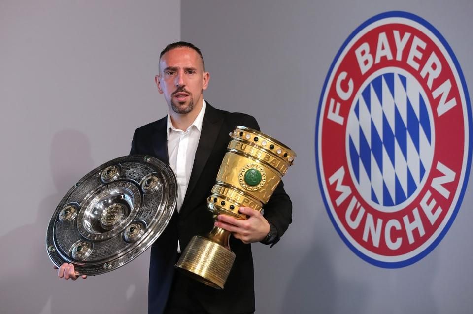 Franck Ribéry a Bundesliga legjobbja (Fotó: AFP)