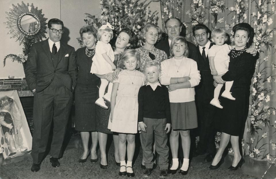 A Czibor család karácsonya Barcelonában a 60-as években