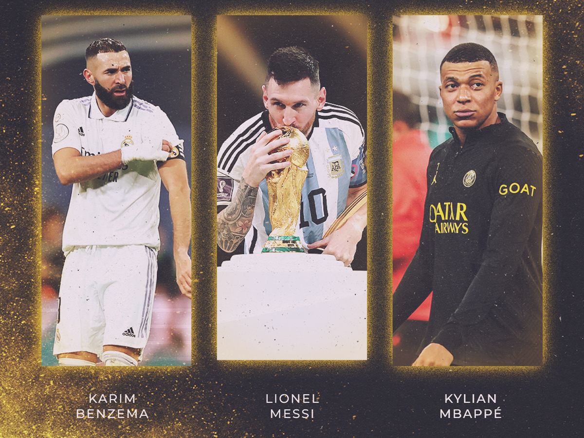 Karim Benzema, Lionel Messi és Kylian Mbappé maradt versenyben az Év játékosa-címért (Montázs: FIFA)