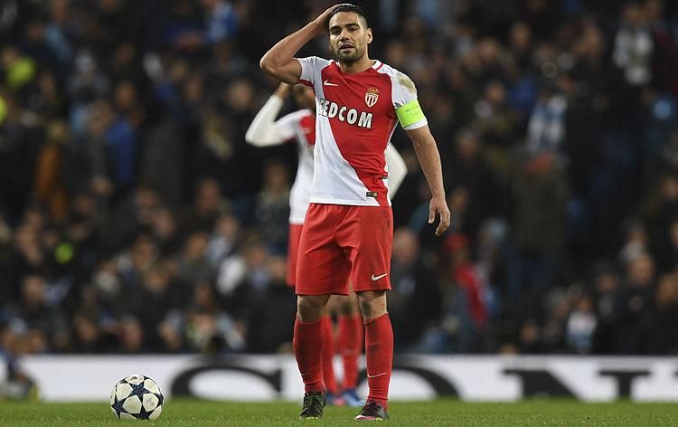 Radamel Falcao: két gól, mégis vereség (Fotó: AFP)
