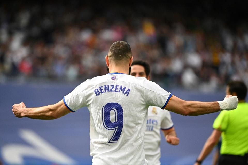Benzema is beköszönt a végére (Fotó: AFP)