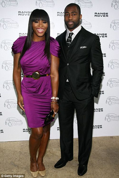 Serena és Derelle Revis, a New York Jets játékosa(forrás: dailymail.uk)