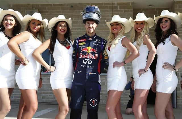 Sebastian Vettel új barátokat talált Texasban