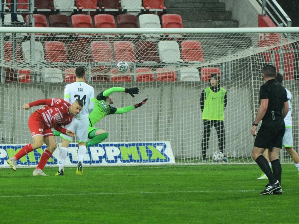 Horváth Zoltán szerezte az első DVTK-gólt (Fotó: Kozma István/Észak-Magyarország)