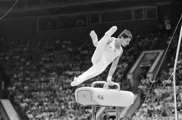 Magyar Zoltán 1976 után 1980-ban is olimpiai bajnok lett lólengésben (Fotó: MTI/Németh Ferenc)