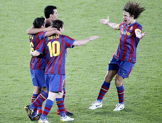 A Barcelonára már csak egy feladat vár a klub-vb-n (Fotó: Reuters)