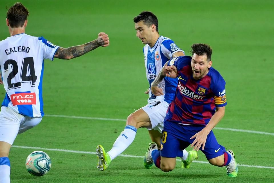 Nem adta könnyen magát az Espanyol (AFP)
