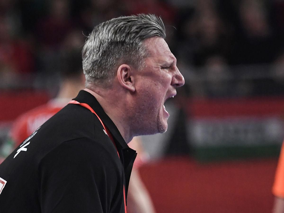 Nikolaj Jacobsen hatalmas csalódásként élte meg a mérkőzést (Fotó: AFP)