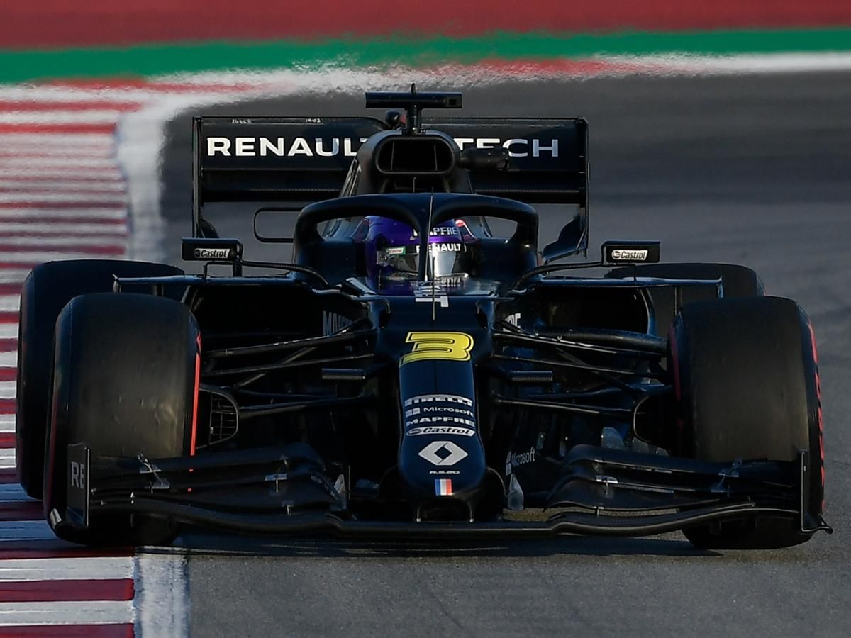 A Renault ausztrál versenyzője zárta az élen az utolsó tesztnap első felét (Fotó: AFP)