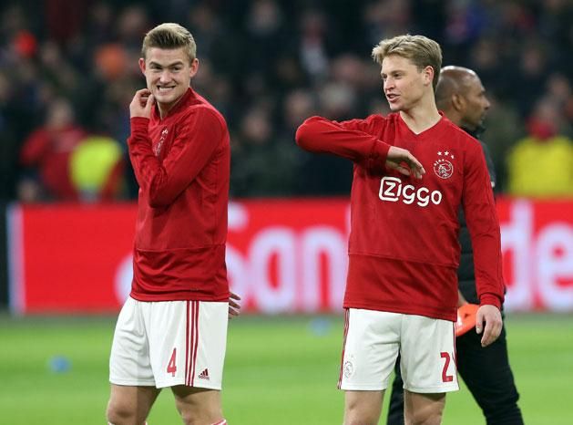 De Ligt és De Jong együtt nőttek fel az Ajaxnál