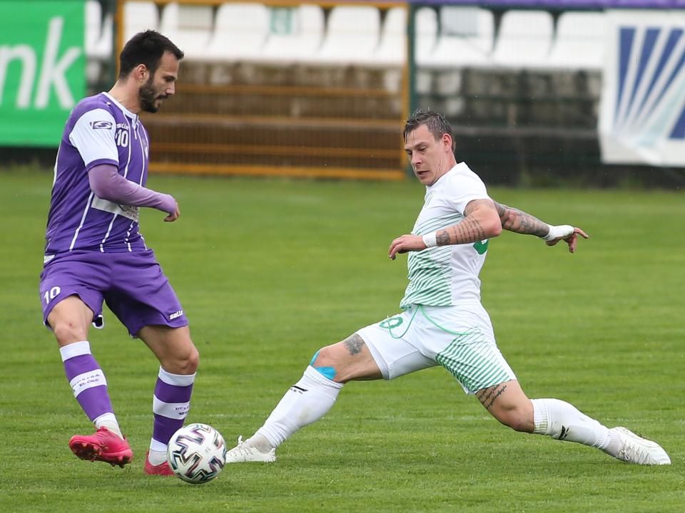 Nikola Pantovics visszatért, de gólt ezúttal nem lőtt (Fotó: Imre György/Békés Megyei Hírlap)