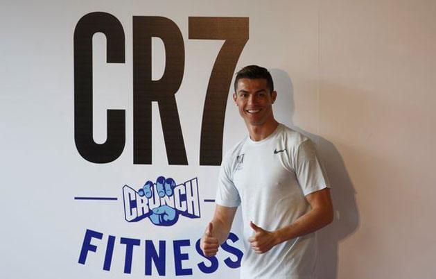 Cristiano Ronaldo az átadón (Fotó:Reuters)