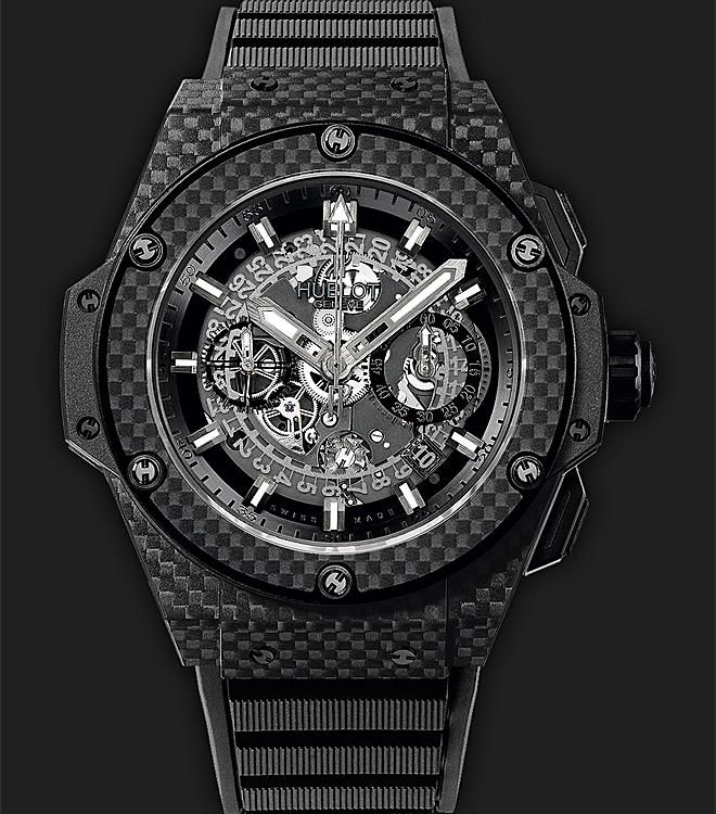 Hublot King Power Unico All Carbon (Fotó: Hublot / Forbes)