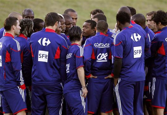 A francia csapat tagjai úgy döntenek, nem edzenek...
