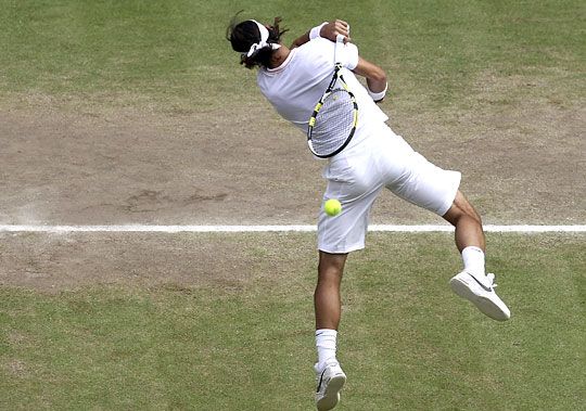 Nadal látványos játékkal nyert a jól teljesítő Murray ellen