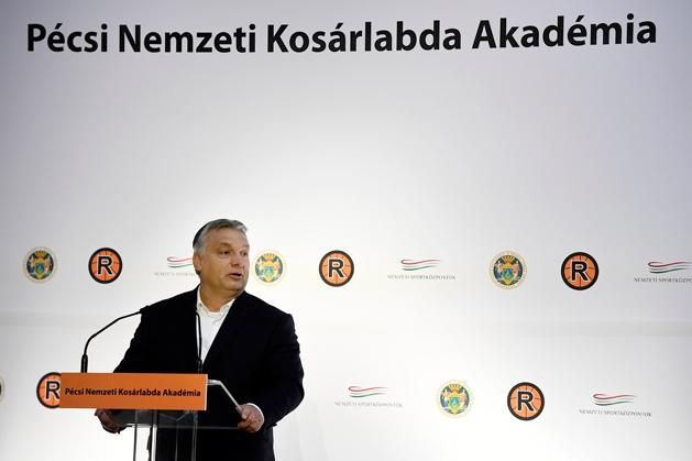 Orbán Viktor is részt vett az akadémia megnyitóján (Fotó: MTI)