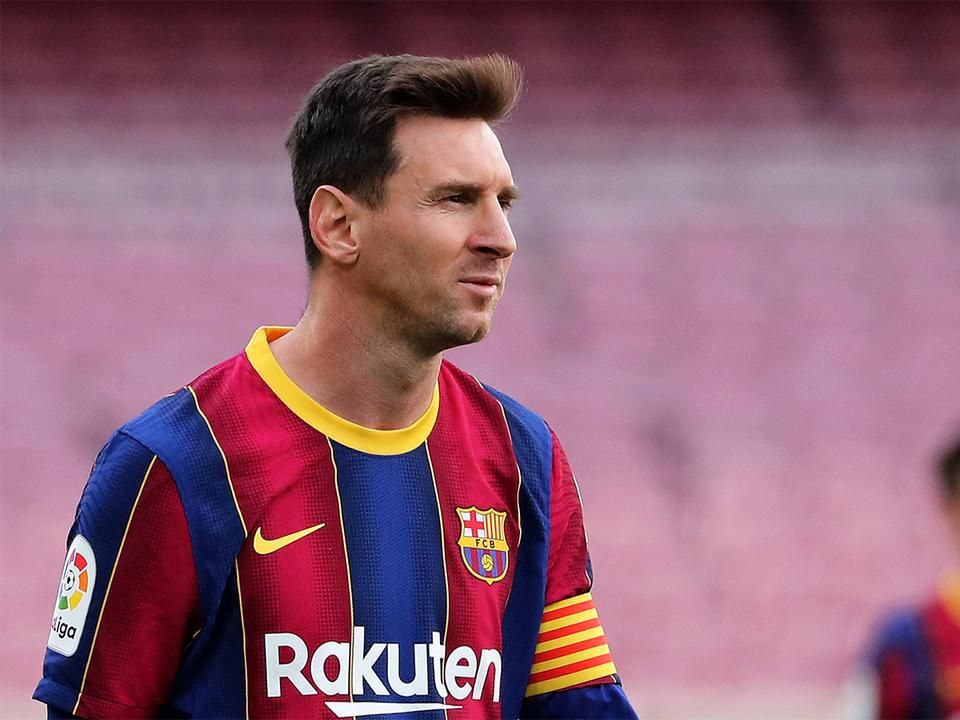 Messit meggyőzte Laporta, marad Barcelonában a hírek szerint (Fotó: AFP)