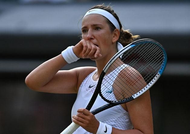 Viktorija Azarenka kiesett a második körben (Fotó: AFP)