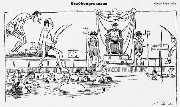 Így lett volna stílszerű a budapesti úszókongresszus 1926-ban