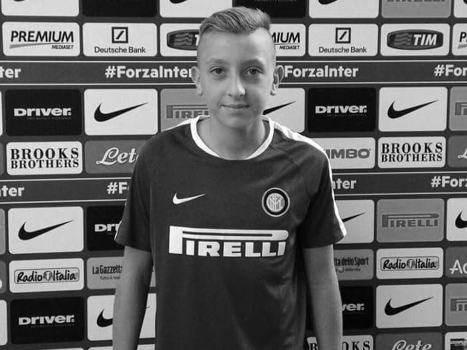 15 évesen elhunyt az Inter fiatal tehetsége