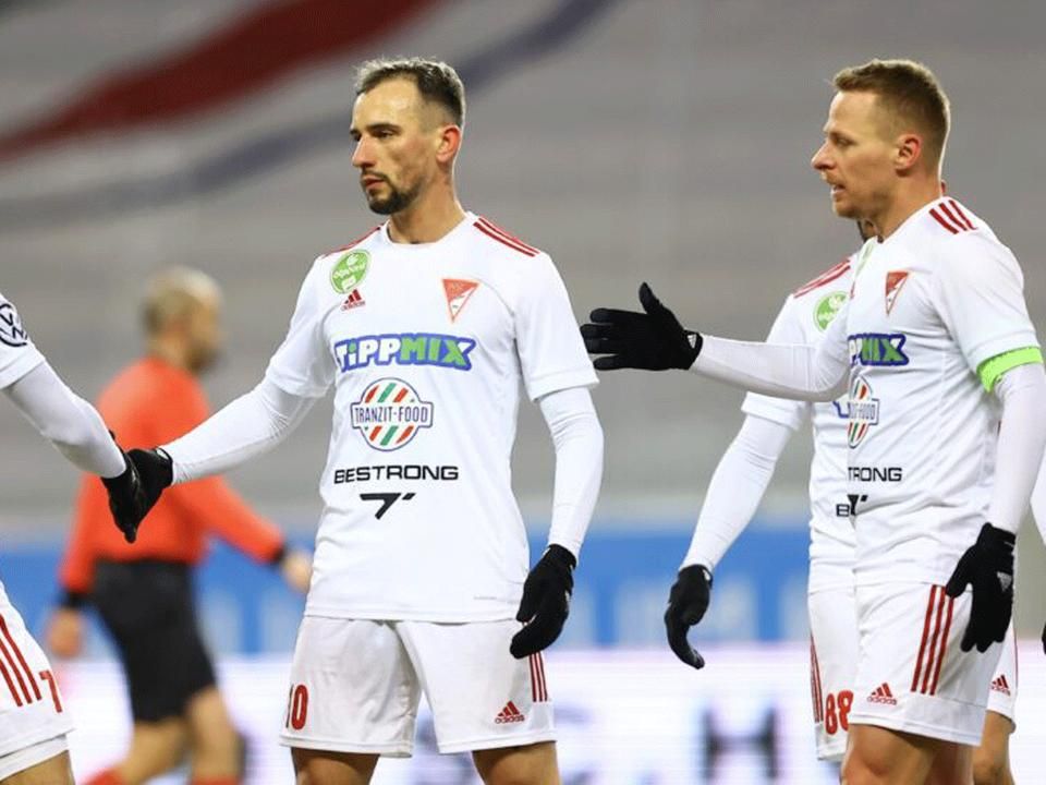 A debreceni Ugrai Roland két meccsen két gólt szerzett a téli felkészülés alatt (Fotó: Debreceni VSC)