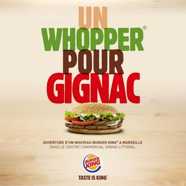 A Burger King reklámja (forrás: Metro)