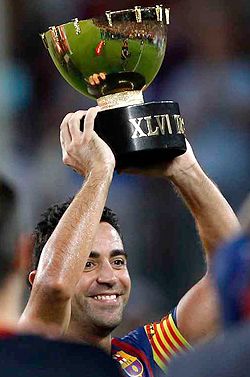 Xavi és az újabb trófea