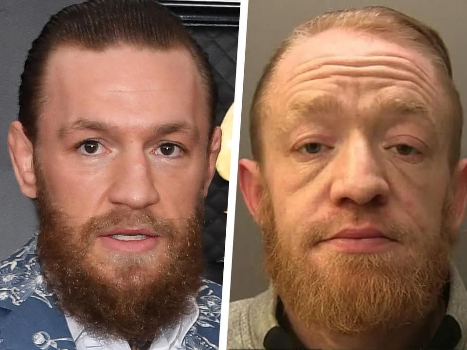 A bal oldalon az igazi McGregor, a jobbon a drogdíler (Fotó: Wales Online)