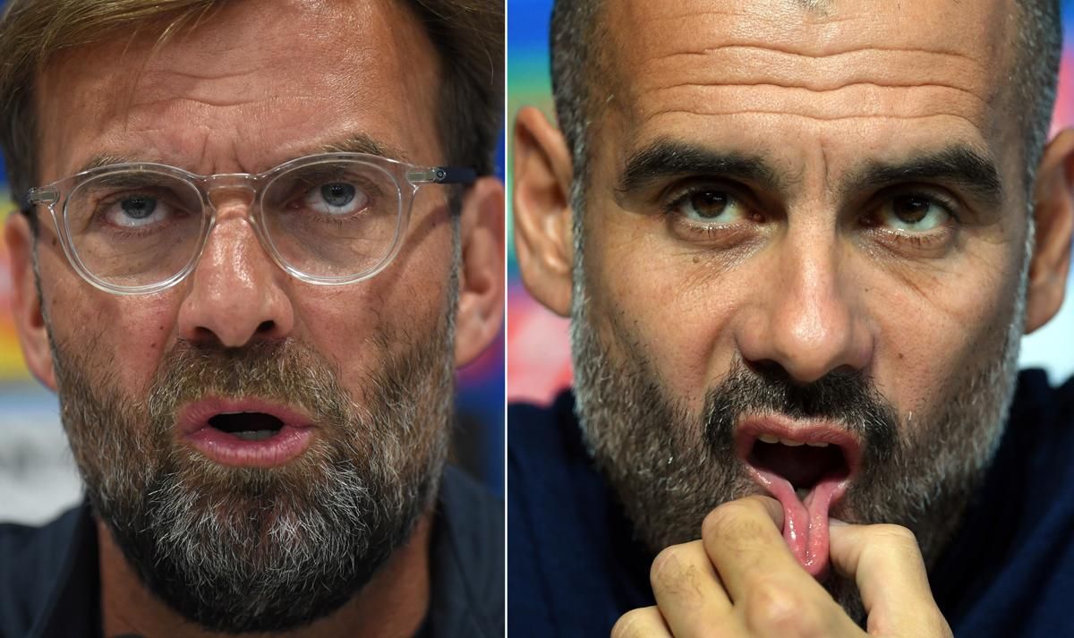 Klopp és Guardiola megígérték egymásnak: a hajsza ebben az idényben is folytatódik (Fotó: AFP)