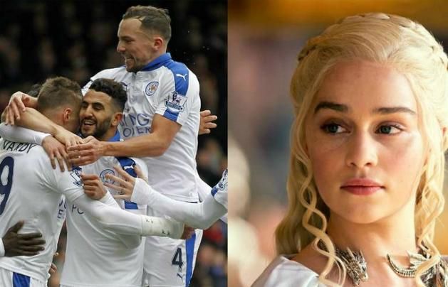 A Leicester City a „hamuból emelkedett fel” – Daenerys Targaryen (Fotó: goal.com)