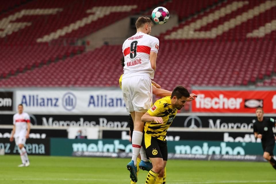 A Stuttgartban 33 bajnokin 16 gólig jutott az idényben (Fotó: AFP)