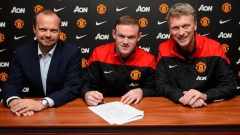 Rooney 2019-ig kötelezte el magát a Unitedhez (Fotó: manutd.com)