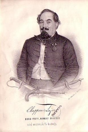 Lajos Chappon taught the poet the basics of swordsmanship