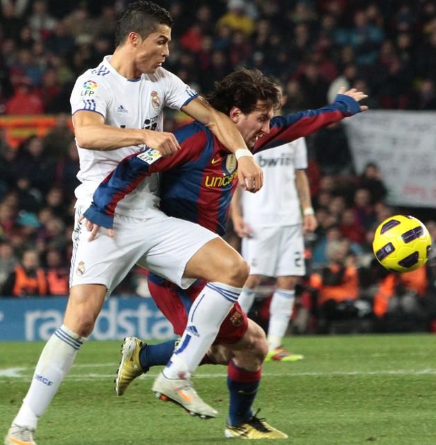 Legutóbb 2007 decemberében fordult elő, hogy sem Ronaldo, sem Messi nem játszott az el Clásicón (Fotó: AFP)